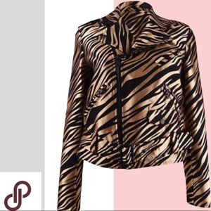 Anne Klein Animal Print Jacket